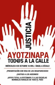 Marcha8OctAyotzinapa